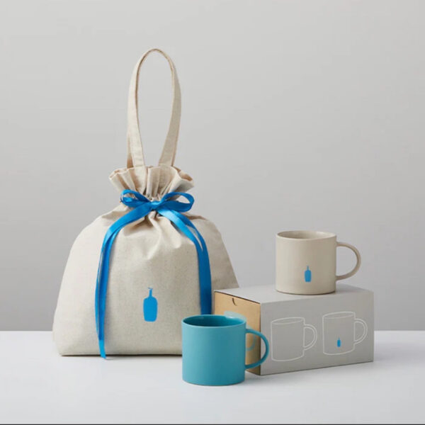 IMG_7550 Blue bottle 藍瓶子 雙杯+品牌袋組合