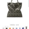 BAO BAO  三宅一生 ISSEY MIYAKE  6x6 炭灰色#亮面♥