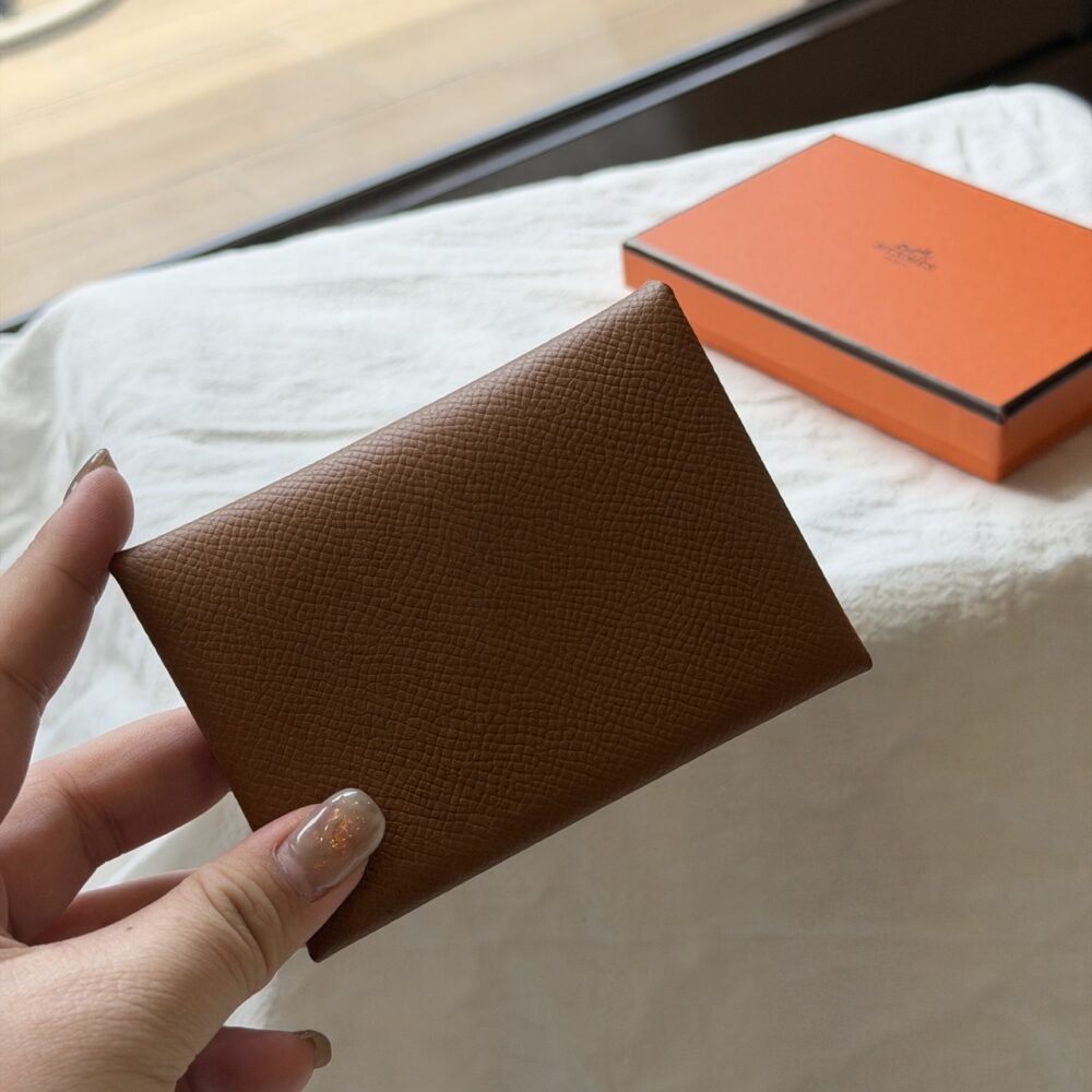 Hermès  calvi duo ♡金棕♡