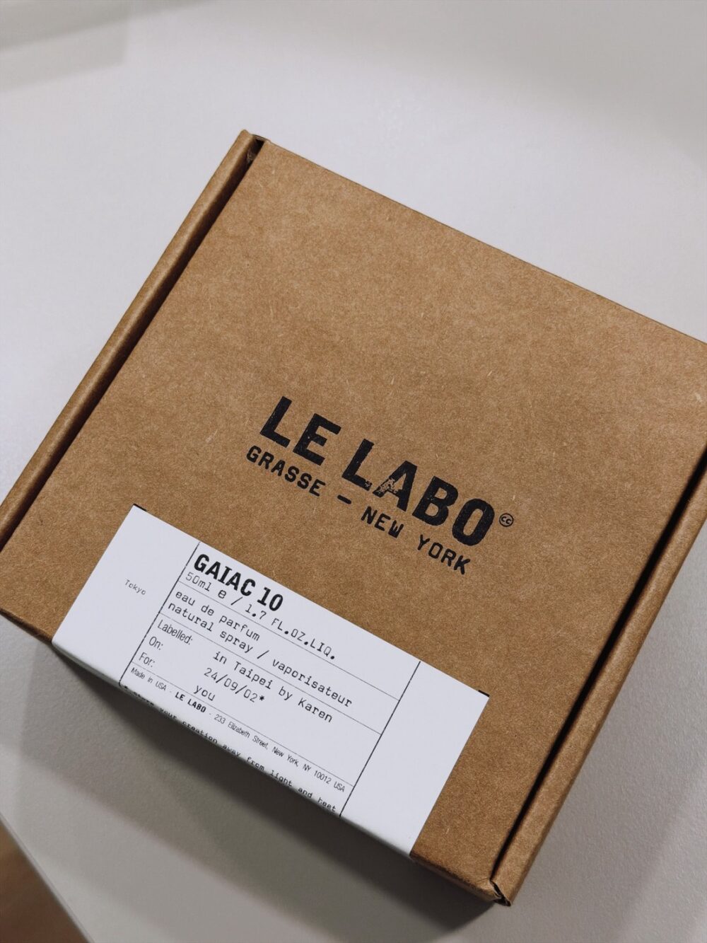 LE LABO 東京10 50ML