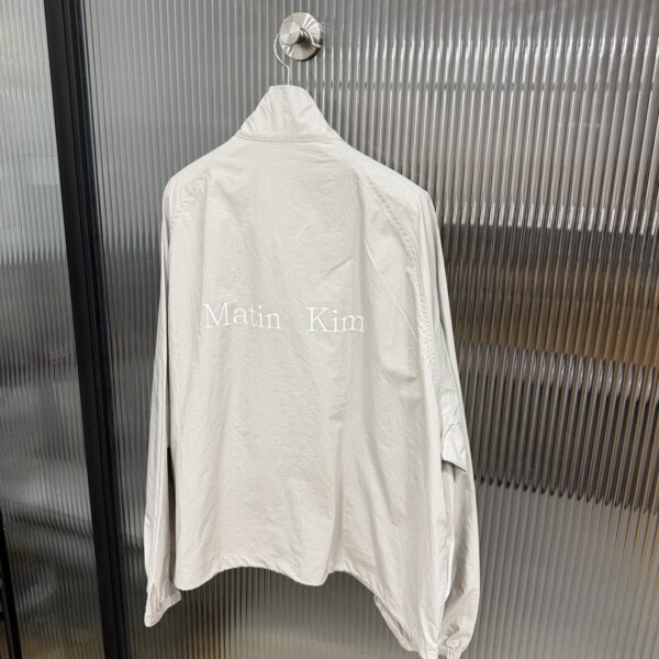 S__39305237_0 MATIN KIM LOGO 風衣外套 #灰色