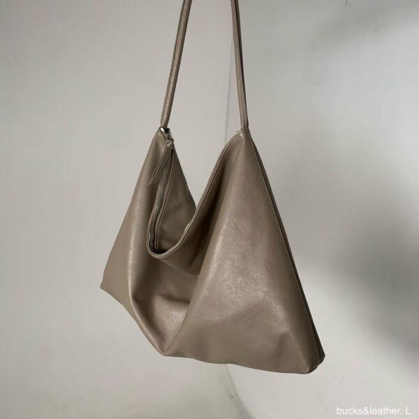 IMG_9453 韓國 Bucks&leather 慵懶風真皮單肩包