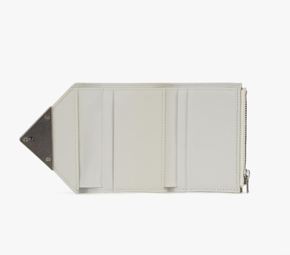 fennec  MATT TRIANGLE WALLET 短夾 #奶霜白