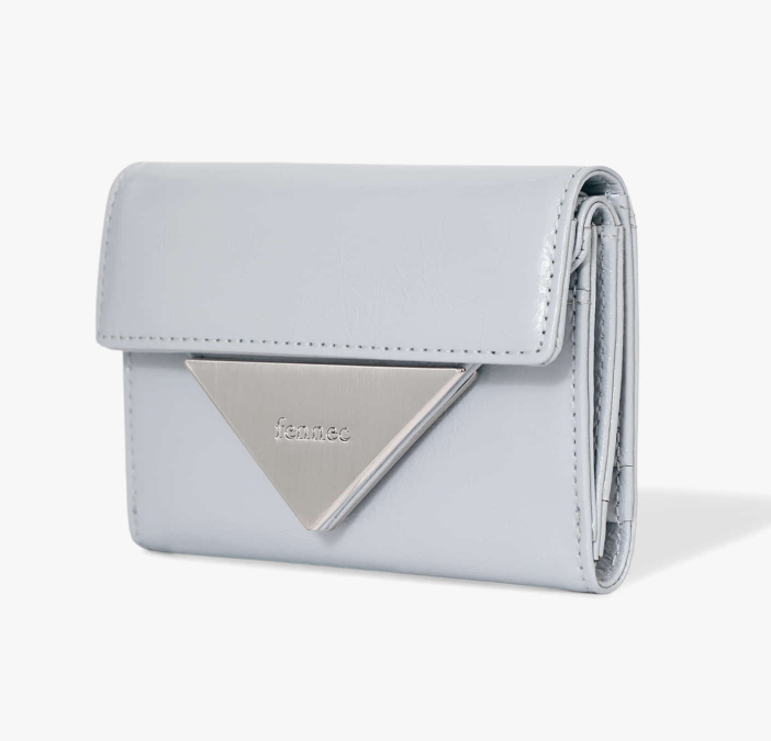 fennec CRINKLE TRIANGLE DOCO WALLET 短夾 #薰衣草紫