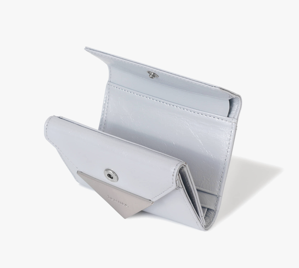 fennec CRINKLE TRIANGLE DOCO WALLET 短夾 #薰衣草紫